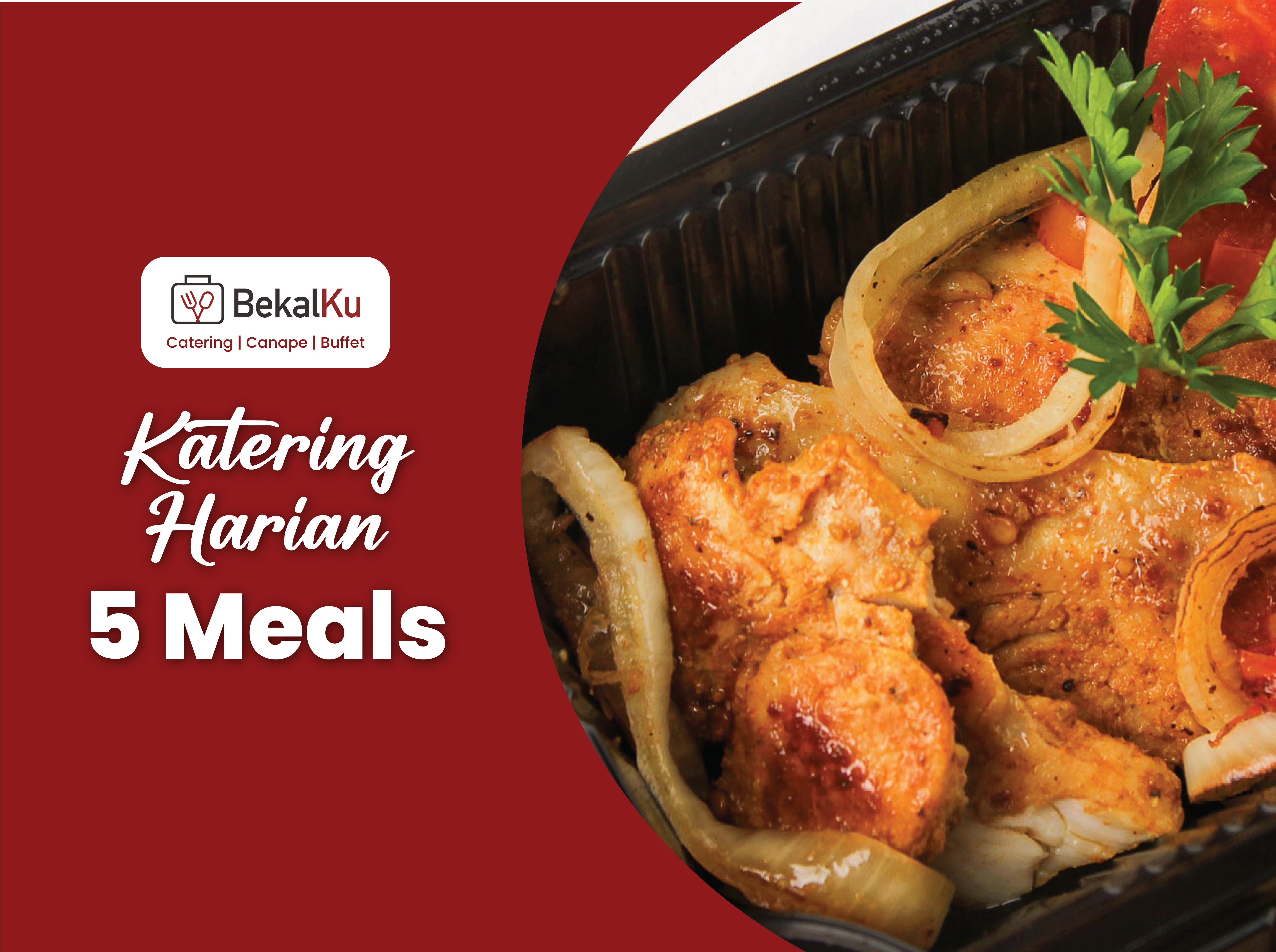 Paket Hemat Langganan Katering BekalKu - 5 meals